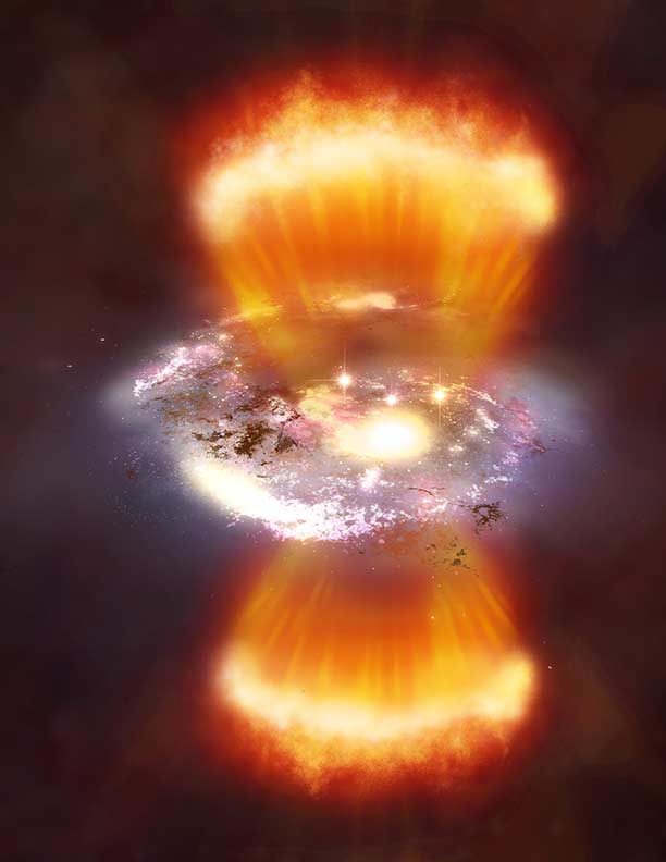 Whopping Celestial Baby Boom Revealed in Early Universe